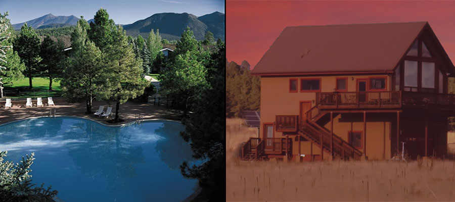 Flagstaff hotels vs. Airbnb