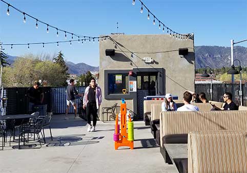 The Mayor Flagstaff Rooftop Outdoor Patio