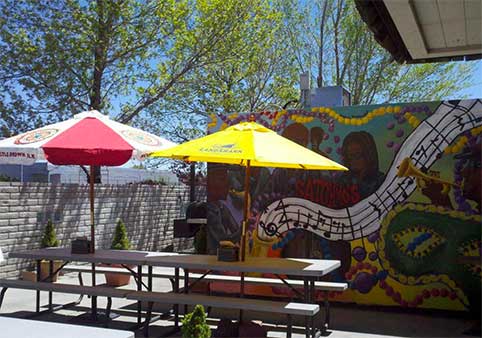 Satchmos Cajun BBQ Flagstaff Outdoor Patio