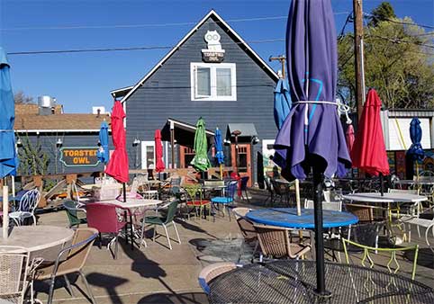 Toasted Owl Flagstaff Outdoor Patio